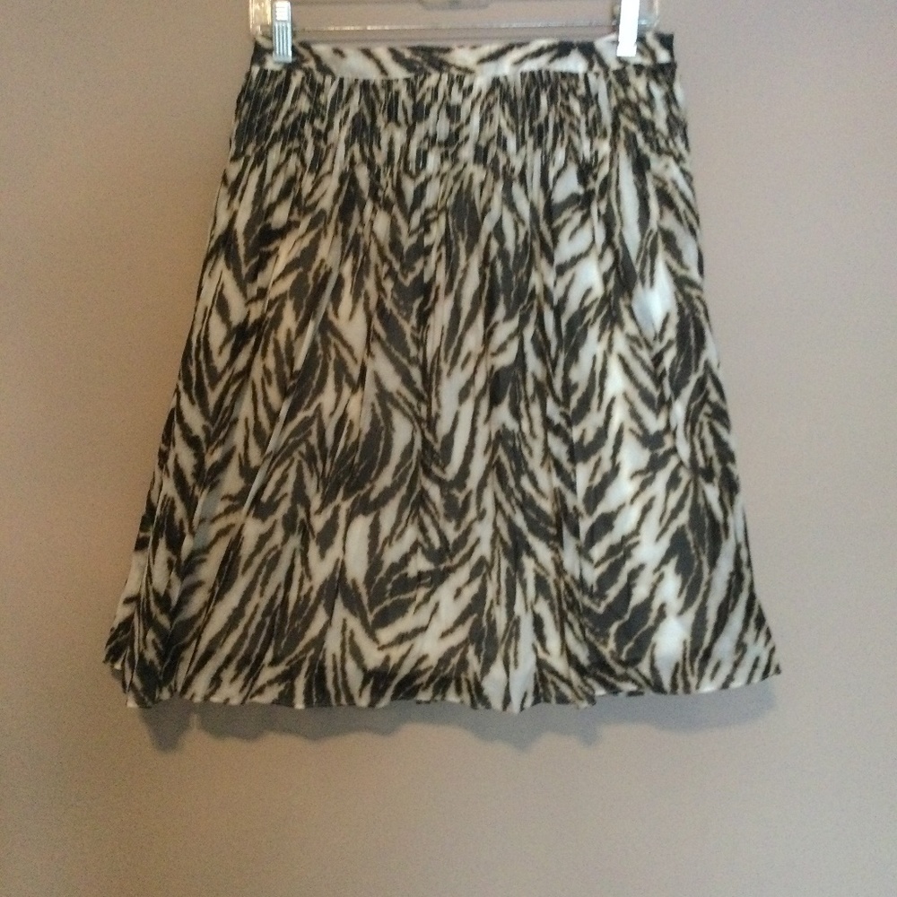 Animal print skirt